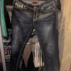 Womens rock revival jeans
